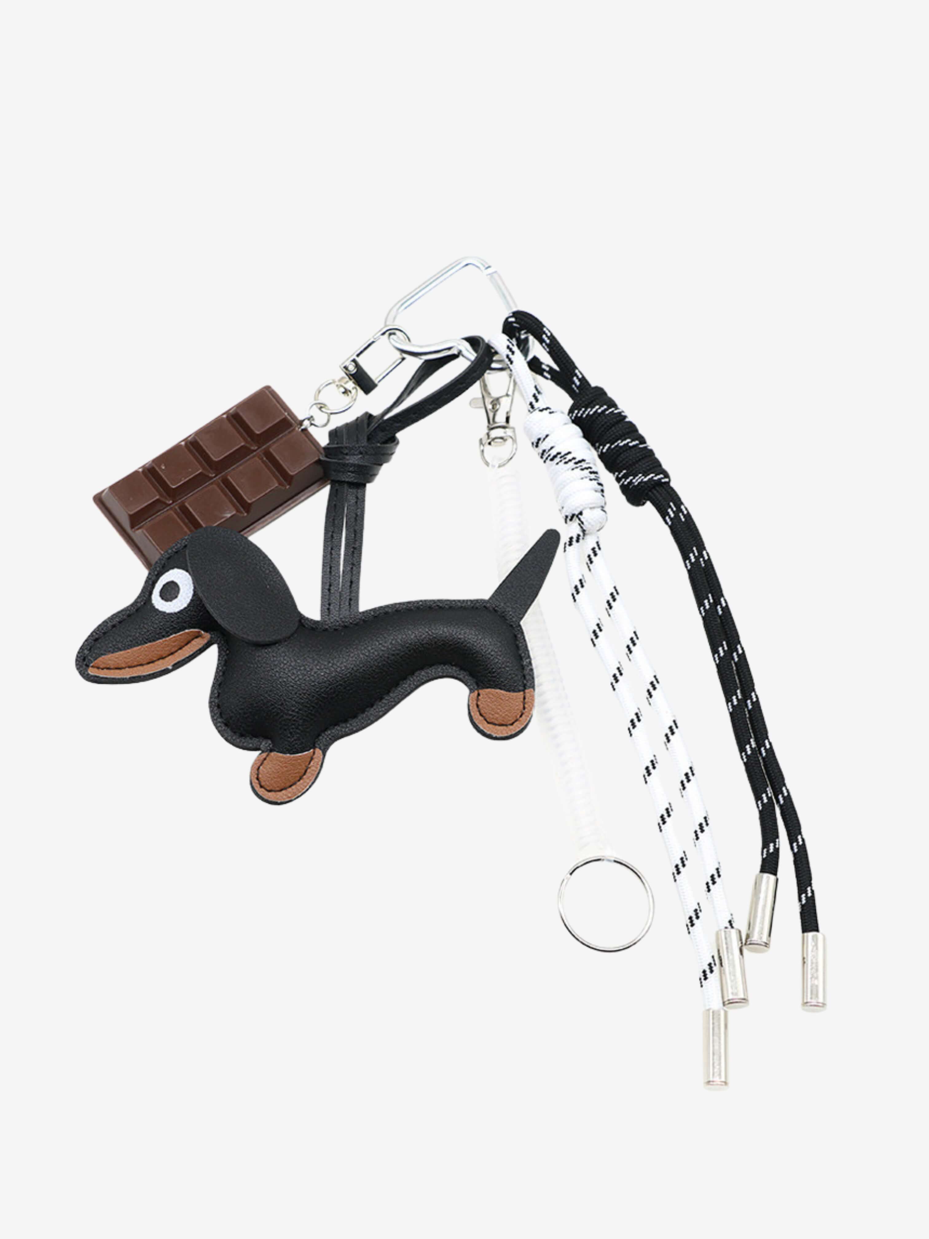 Chocolate &amp; Puppy Bag Charm